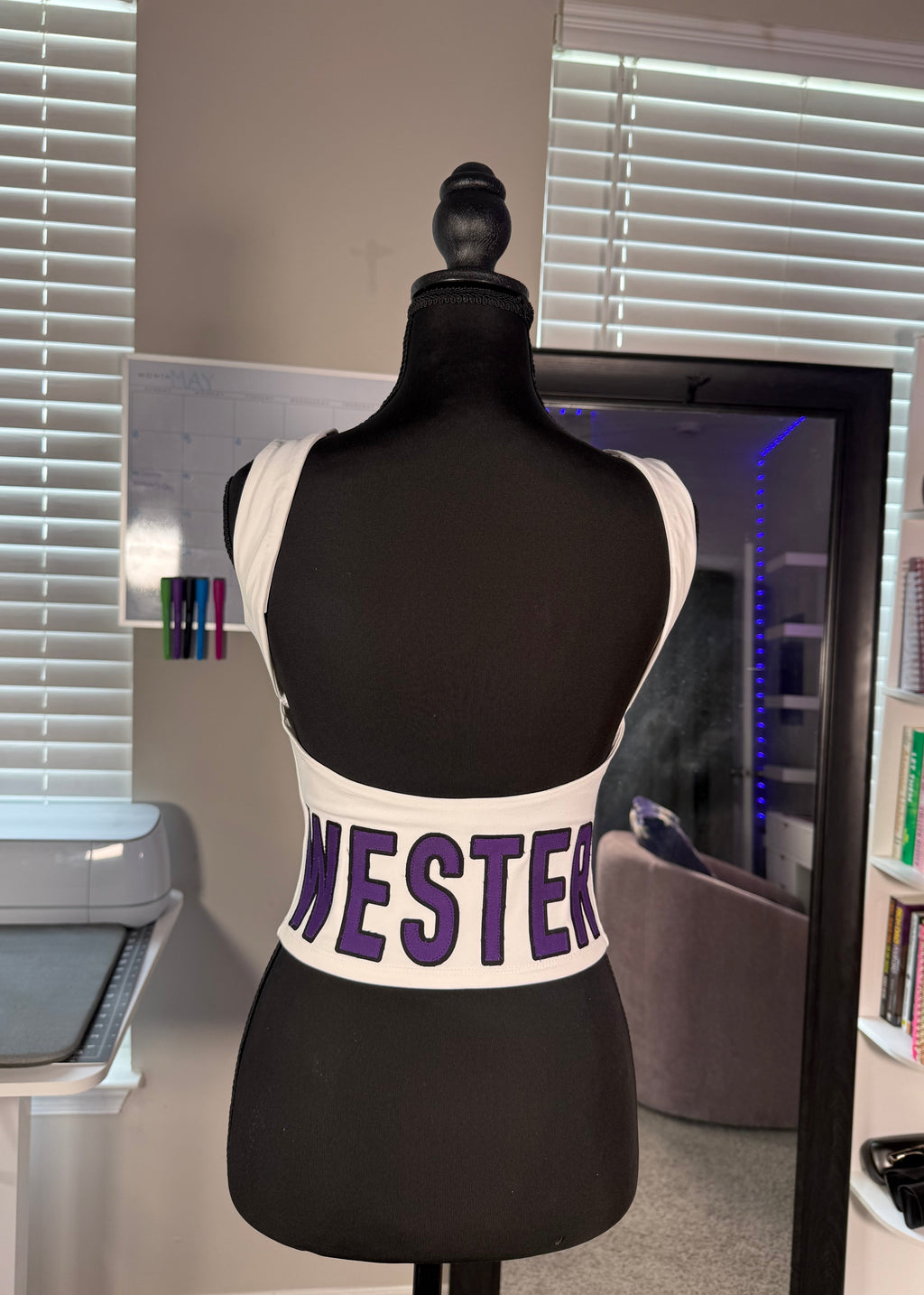 Patchwork Open Back Top