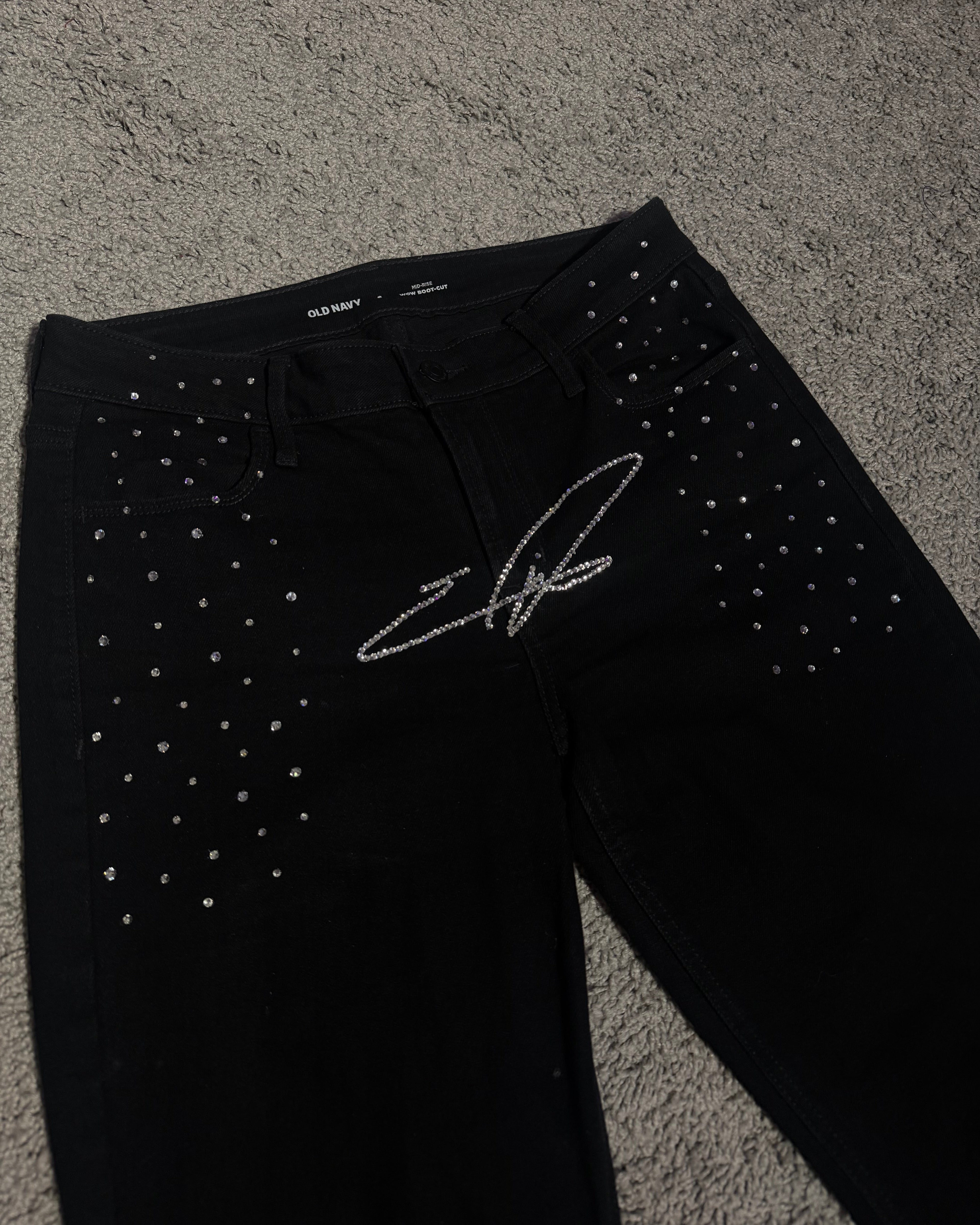 Signature Rhinestone Jeans