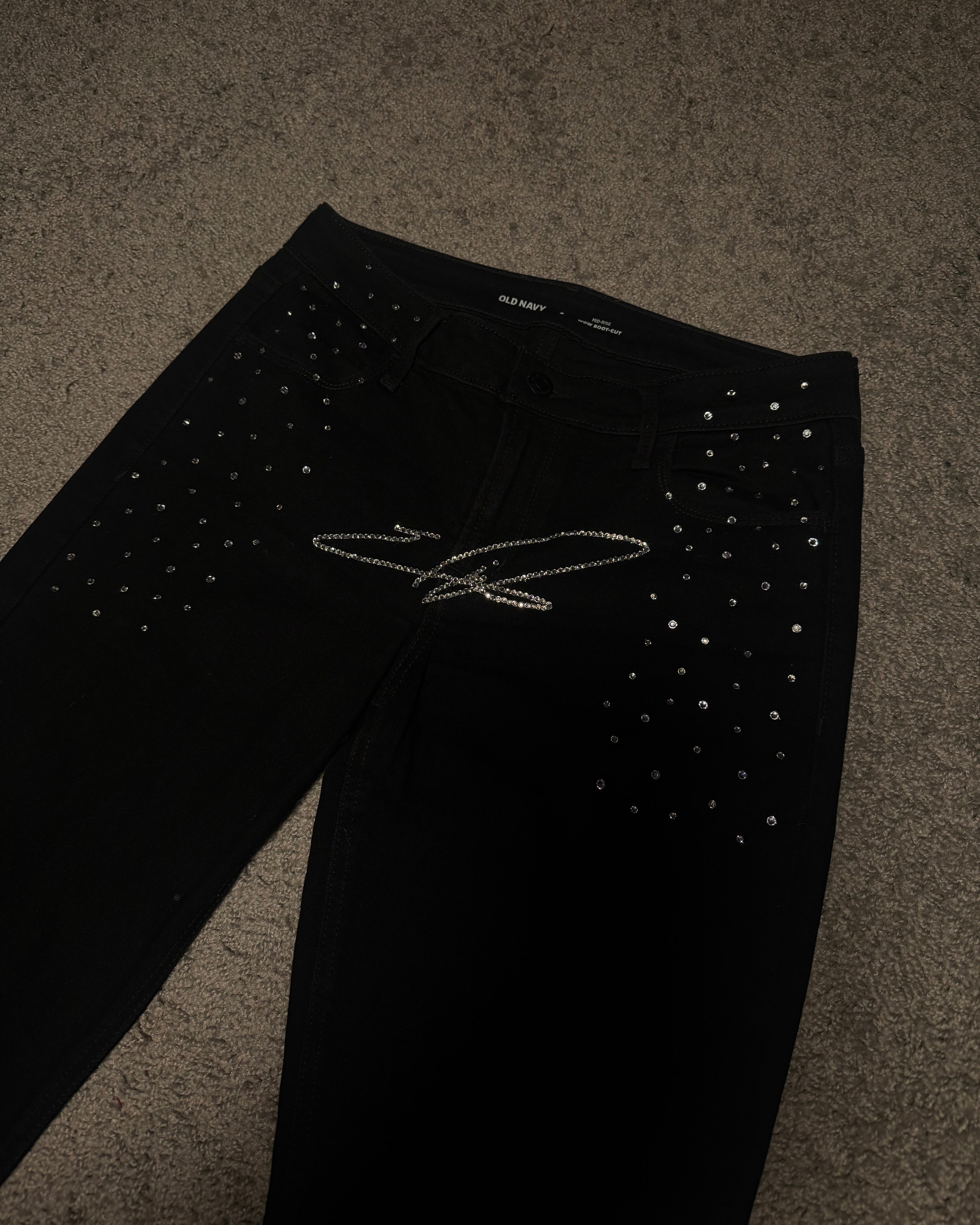 Signature Rhinestone Jeans